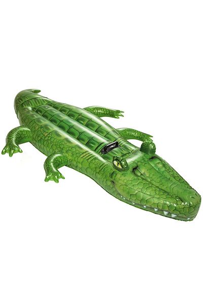 Intex Inflatable Alligator - Water Adventures for the Whole Family - 168x86cm / 188x124cm