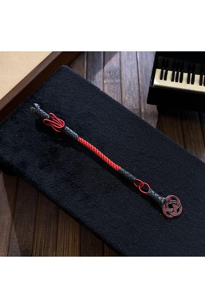 dergah tesbih New Şems Silver Kazaziye Knitted Whip