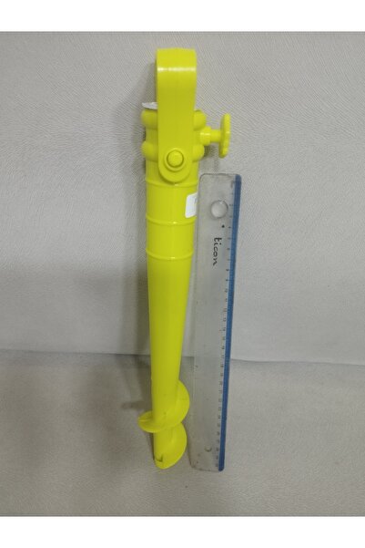 LEVA PLAJ ŞEMSİYE KAZIĞI 34 CM PLASTİK SARI (:YELLOW)