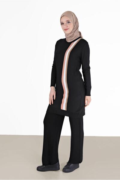 Alvina COLOR RIBBON DETAILED KNITWEAR TUNIC 42107