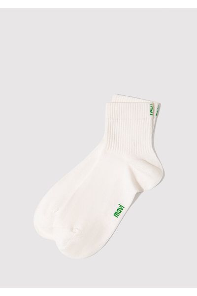 Mavi Detailed White Socks 0911605 -622