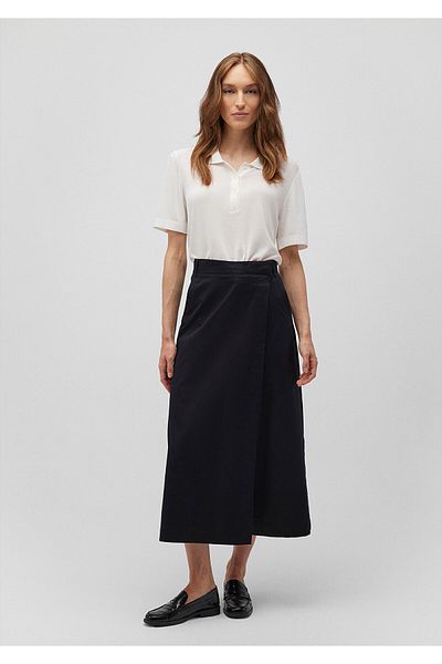 Mavi Schwarze Hose mit Rockdetail 1010786 -900