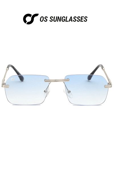 OS Sunglasses Ochelari de soare Miami Smoky Blue pentru bărbați și femei