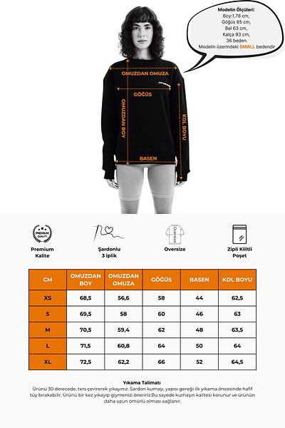 JUSTEVER Women's Gray Embroidered Crew Neck Sweatshirt - Fleece, Raised Rigil