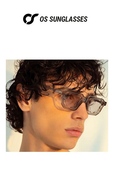 OS Sunglasses Ochelari de soare Boston 2.0 gri pentru bărbați și femei