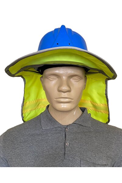 Hunsafety Baret Güneşliği - Tam Kenarlı Baş Ve Boyun Korumalı Güneş Koruyucul...