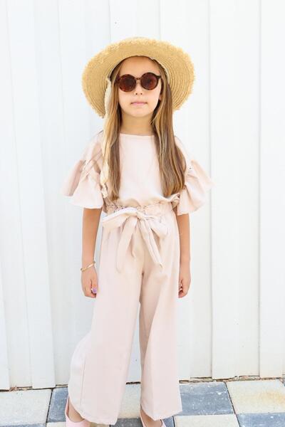 MiaBaby Σετ κοστούμι δύο τεμαχίων με μανίκια κορεατικού στυλ