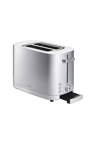 ZWILLING Enfinigy Gray Toaster - with Grill, 2 Slots, 2 Slices