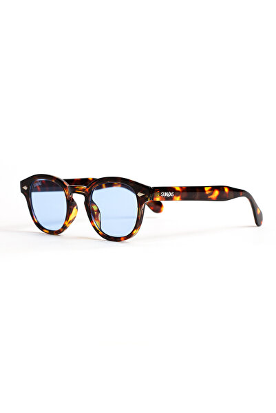 Sunbas Sunglasses Mikonos Tortoise Transparent Azul Sunglasses For Men And Women