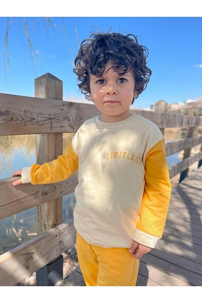 MiaBaby DOUBLE COLOR SWEAT TWO STRING TRACKSUIT