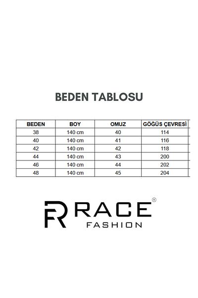 RACE FASHİON Φόρεμα Aerobin με πλισέ μπροστά με ρόμπα RC1029