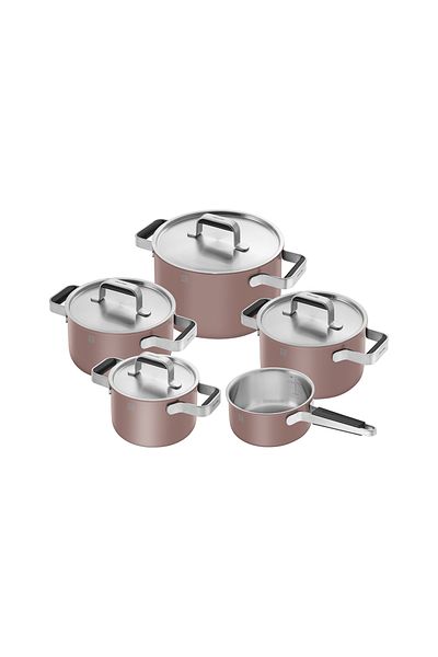 ZWILLING Rose Color Pure Cookware Set - 5 Pieces