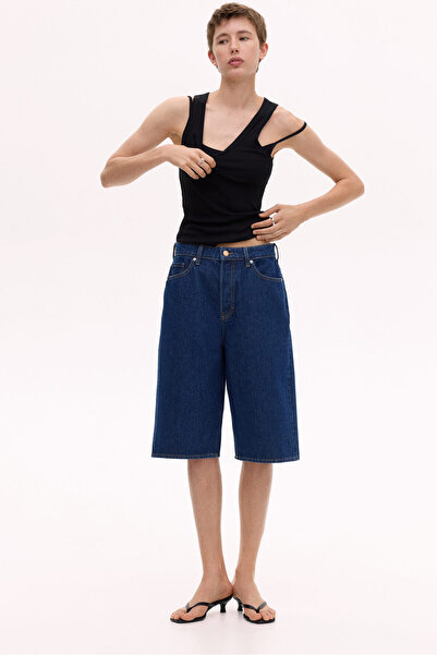 H&M Ribanalı Kolsuz Üst