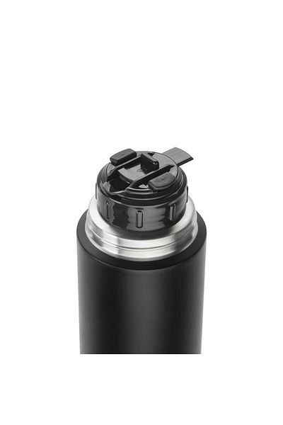 ZWILLING ترمس أسود سعة 1 لتر - مع كوب