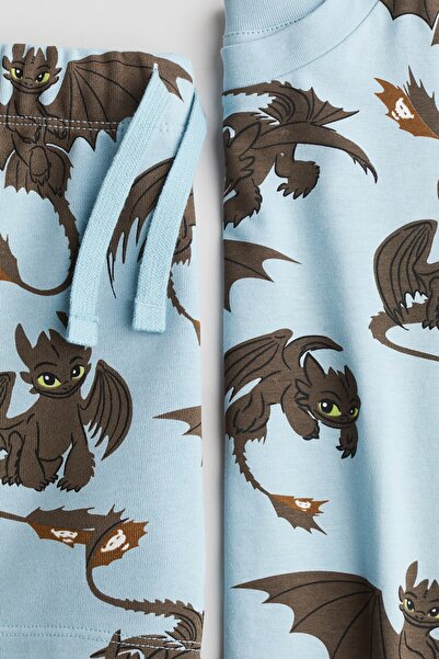H&M 2 Parçalı Baskılı Set