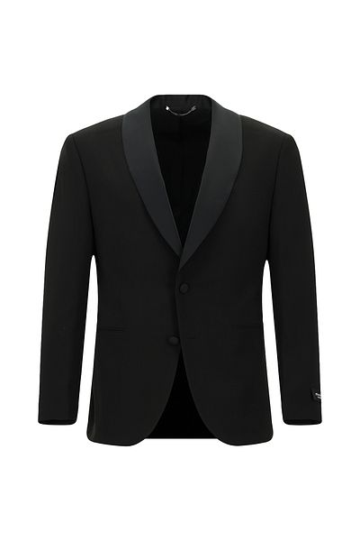 Kiğılı Relax Fit Relaxed Cut Shawl Collar Wool Tuxedo & Groom Suit