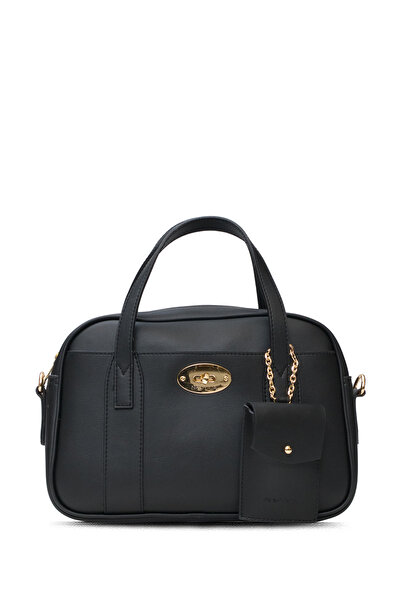 Nautica Sıyah Kadın Postacı Çantası Cn7557t