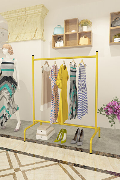 Navis Home Ayaklı Askılık Konfeksiyon Askısı Metal Konfeksiyon Elbise Askılığ...