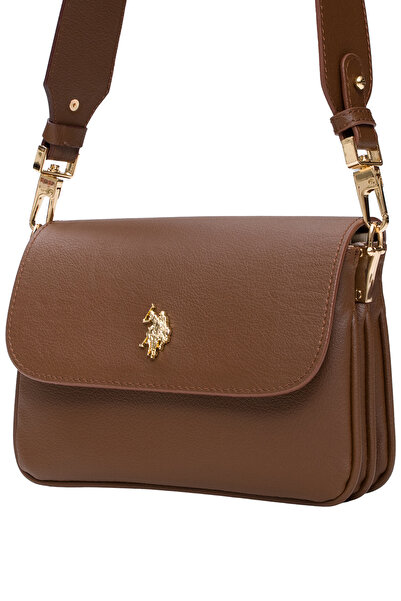 U.S. Polo Assn. A.Brown Geantă Messenger pentru femei Us25600