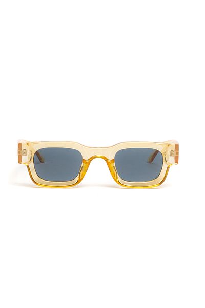 Sunbas Sunglasses Boston Transparent Honey Light Blue Sunglasses For Men And Women