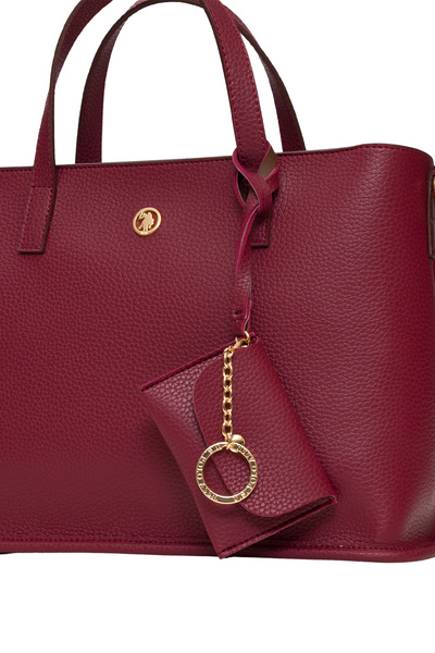 U.S. Polo Assn. Claret Red Women's Messenger Bag Us25555