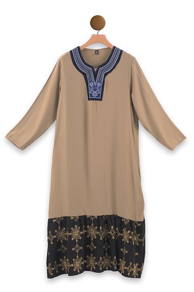 Lilo Co Elegant Embroidered Long Dress