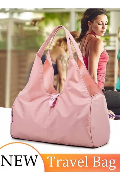 Generic Waterproof Gym Bag Large Gym Duffle Bag with Shoes Compartment and Wet Pocket Travel Duffel Bag with