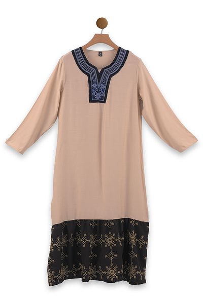 Lilo Co Elegant Embroidered Long Dress