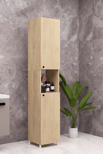 DEMİRBAL MOBİLYA BANYO RAFLI BOY DOLAP