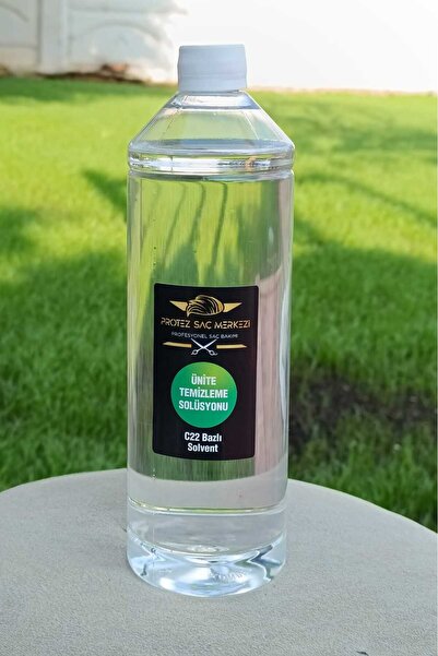 hairmakeryaşar Protez Saç Temizleyici Solvent Protez Saç Solventi C22 Yağ Bazlı Bant Sökücü 1 Litre