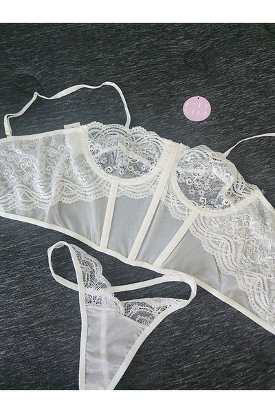 G&H UNDERWEAR Bra Corset Detailed Suit
