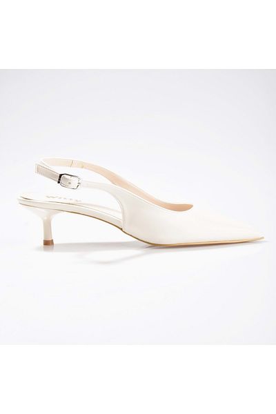Witty 56 Women's Short Heeled Evening Dress Shoes