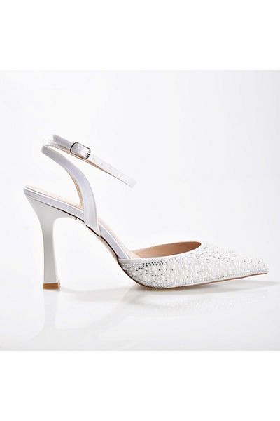 NEW ANGEL 0010 Women's Stone Evening Dress Shoes