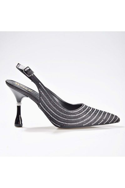 Witty 077 Women's Stone Heeled Shoes