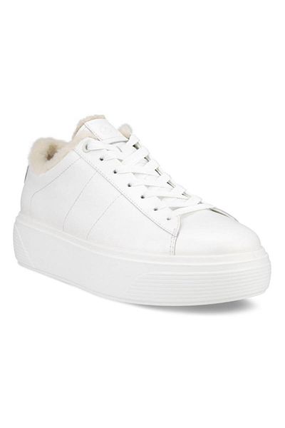 Ecco Street Platform W White