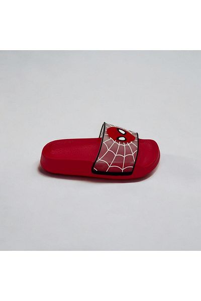 Rexba Unisex Children's Red Slippers
