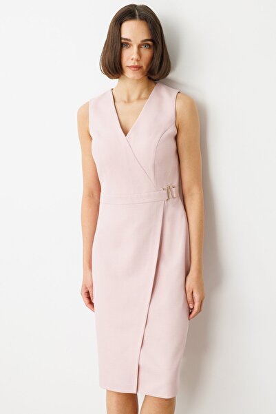 Ekol Αμάνικο φόρεμα με μεταλλικά αξεσουάρ στη μέση