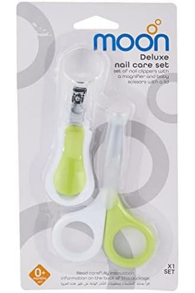 Moon Deluxe Baby Nail Care Set Grooming Set For Infants, 0m+