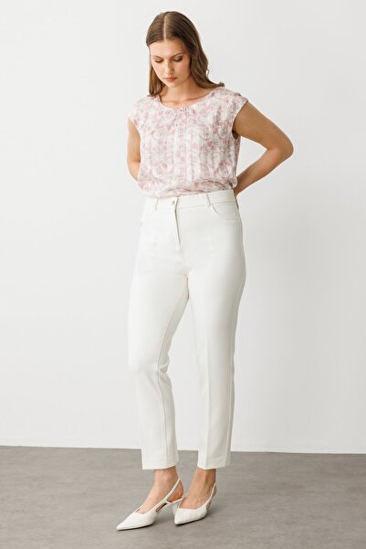 Ekol Five Pocket Skinny Leg Trousers