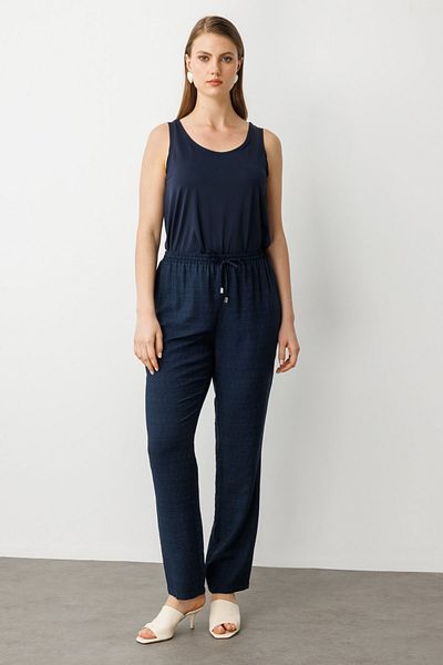 Ekol Large Size Trousers with Elastic Waist