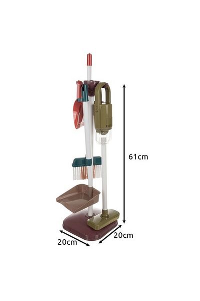 ideal STORE Set de joaca Profesional de Curatenie Kids Cleaning idealSTORE, Dimensiuni 20 x 20 x 61 cm