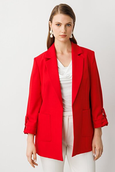 Ekol Torba Cepli Kolu Katlı Ceket