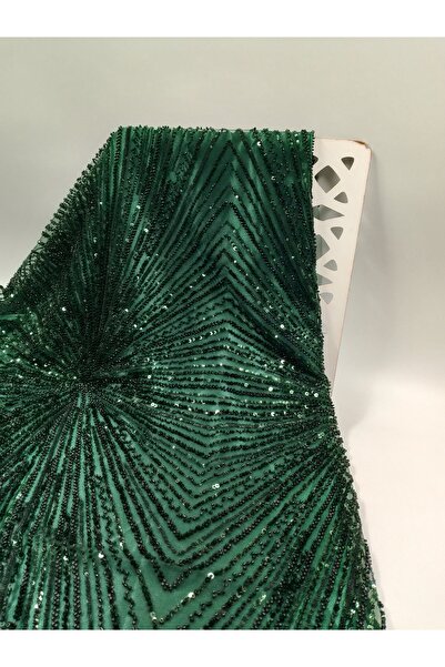 ünsal tekstil Taşlı Abiyelik Kumaş(1 Metre × 1.5 En)