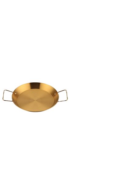 OEM Stainless steel pan, Valencian seafood paella, diameter 26 cm, 2 handles, Blusmart