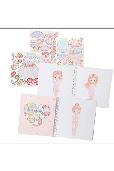 Top Model Princess Mimi Dress up Book with Stickers
