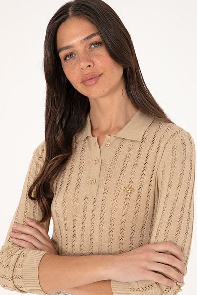 U.S. Polo Assn. Women's Sand Sweater 50293129-Vr085