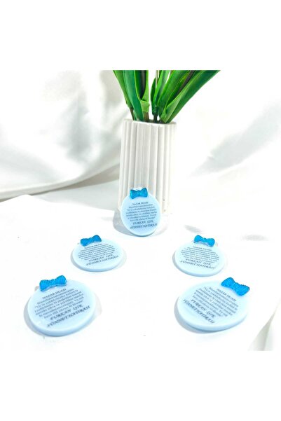 Demet Art Studio Reçineye Hayat Veriyoruz Epoksi 25 Adet Mavi Renkli Balon Mo...