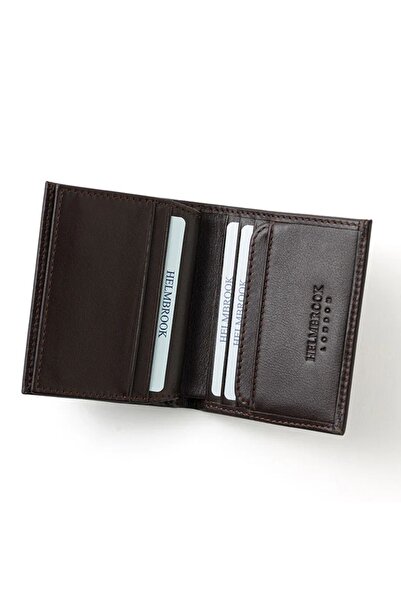 HELMBROOK Ανδρικό δερμάτινο πορτοφόλι Axel με λεπτό σχέδιο