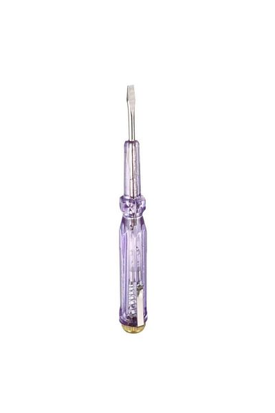 Generic DCY-ANG63 Voltage Tester Screwdriver 100-250V 3mm Flat Head
