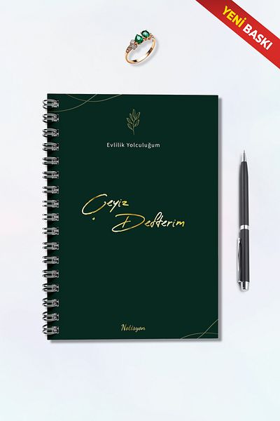Evlilik Yolculuğum Dowry Notebook, Wedding Planner, Dowry List, Dowry, Promise, Engagement, Henna, Honeymoon, Spiral, 44 Pages.